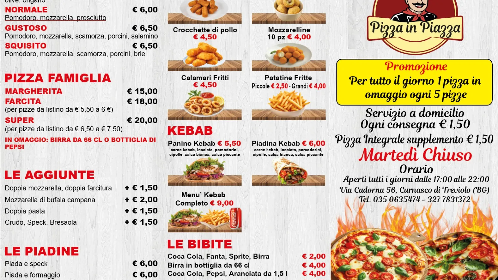 Pizza in Piazza Treviolo · Foto 1